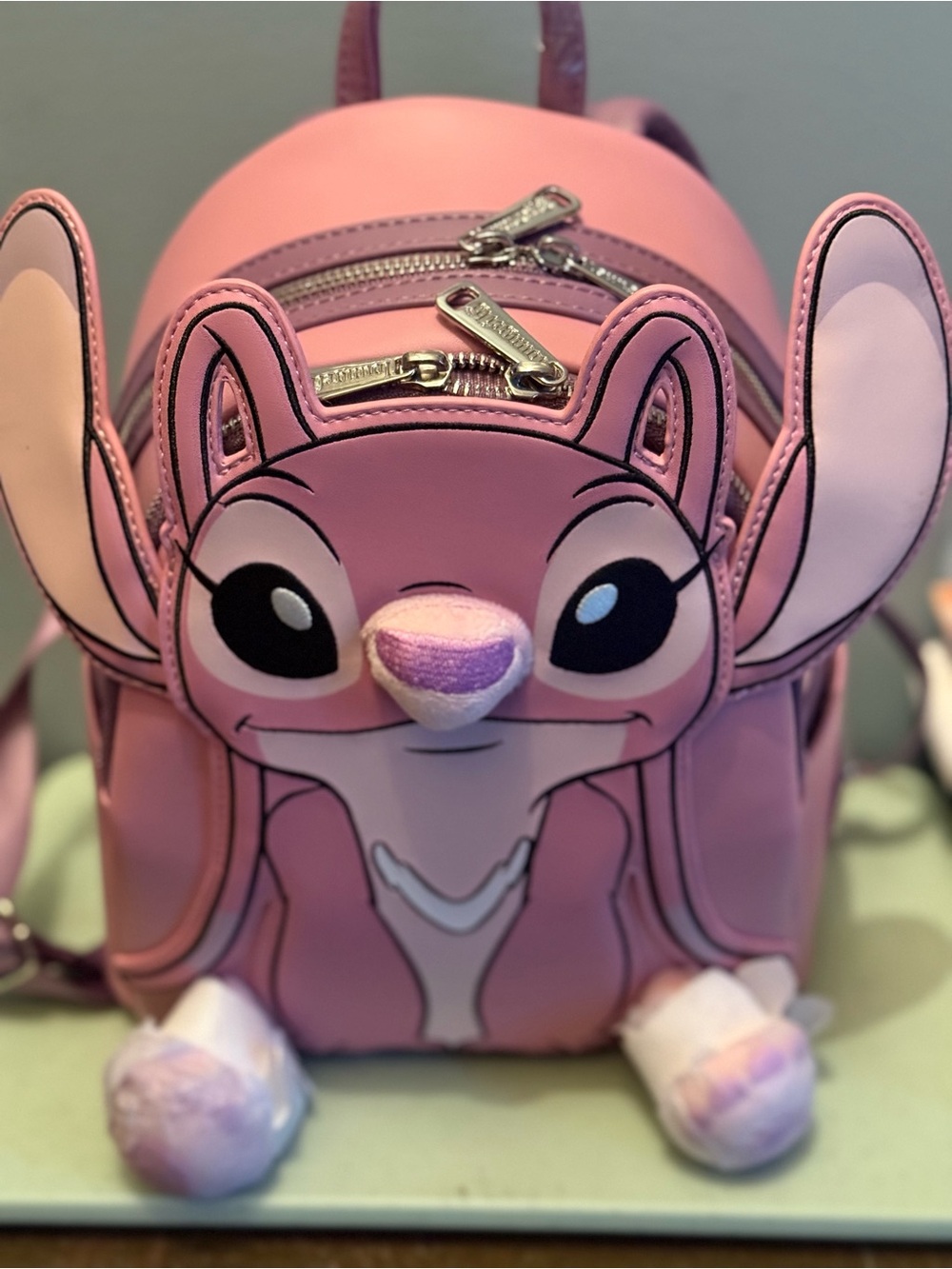 Loungefly Disney Lilo & Stitch Angel Figural Mini Backpack - UK Exclusive